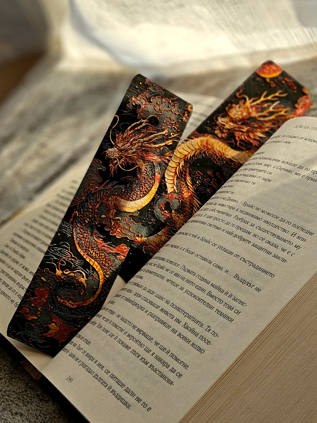 Dragon Dynasty - Kabartmalı Kitap Ayracı 2li Set