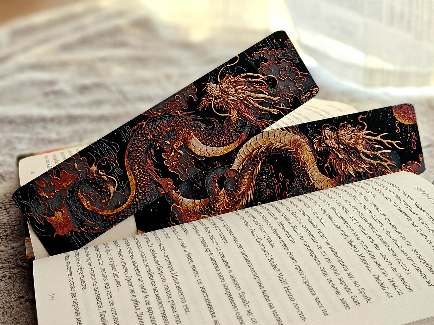 Dragon Dynasty - Kabartmalı Kitap Ayracı 2li Set