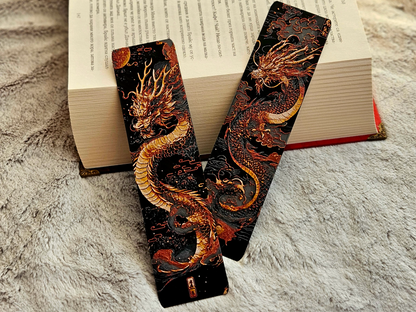 Dragon Dynasty - Kabartmalı Kitap Ayracı 2li Set