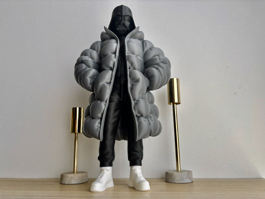 Darth Drip Figürü – Puffer Coat Edition
